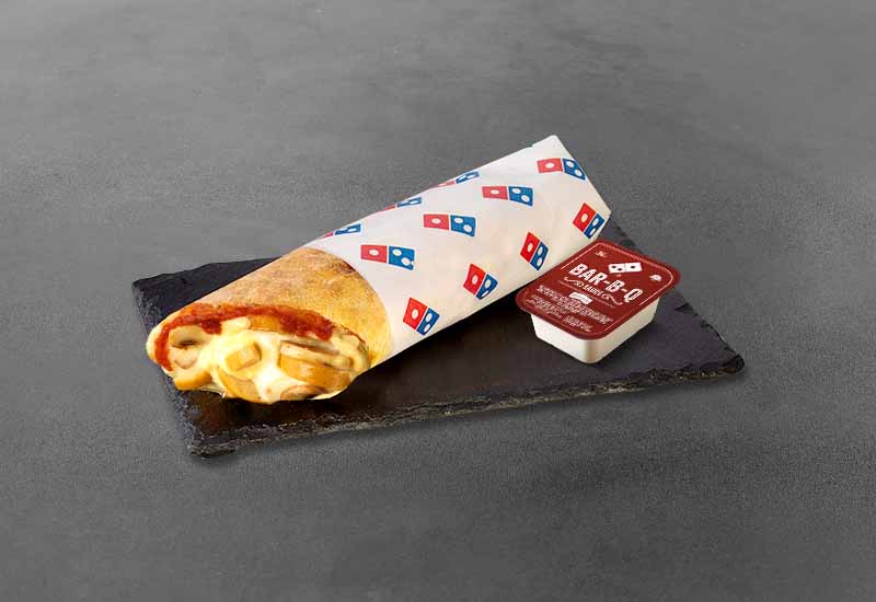 Smoked Sausage Pizza Roll + Dip