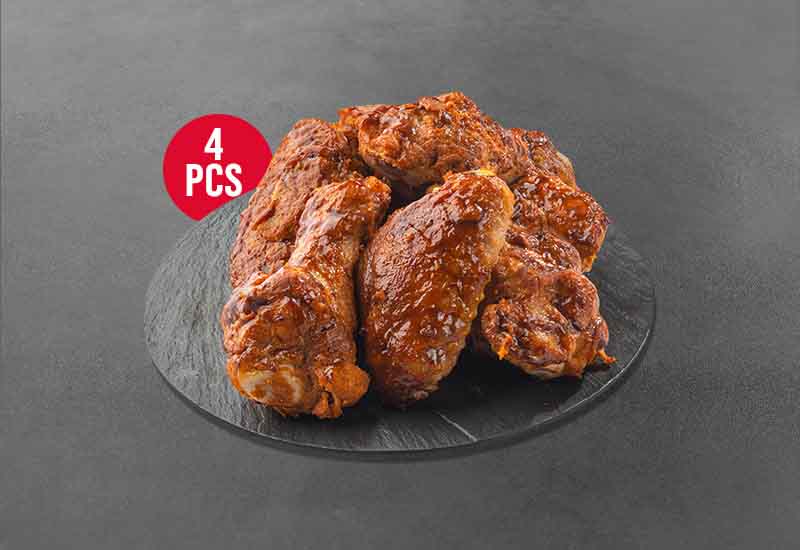 Hot Buffalo Wings (8 pcs)