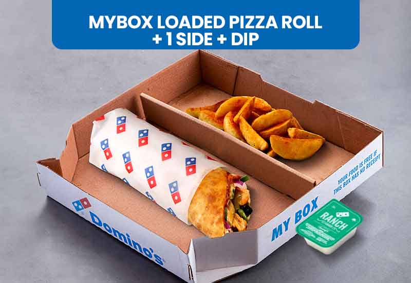 Mybox Loaded Pizza Roll+ 1 Side + Dip